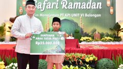 Kembali Berbagi Untuk Anak Yatim,Kali Ini GM Pertamina Balongan ke Salamdarma